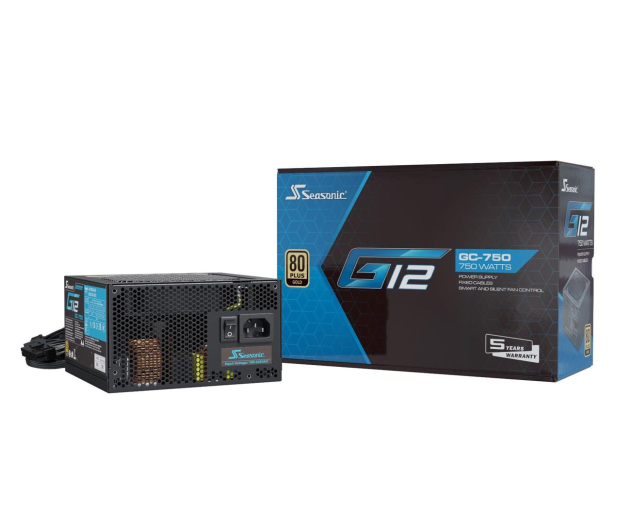 Seasonic G12 750W 80 Plus Gold - 687011 - zdjęcie